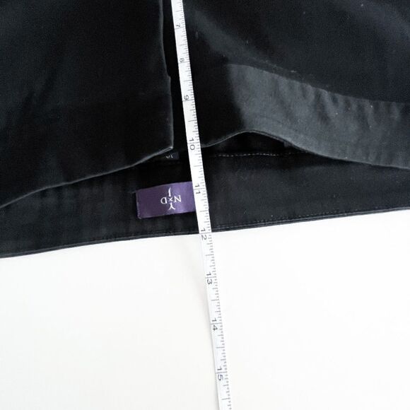 NYDJ Women's Lift Tuck Technology Casual Trouser Pants Black Size 10 - Picture 9 of 9
